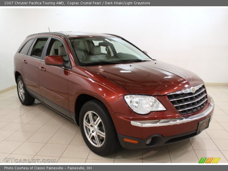 Cognac Crystal Pearl / Dark Khaki/Light Graystone 2007 Chrysler Pacifica Touring AWD