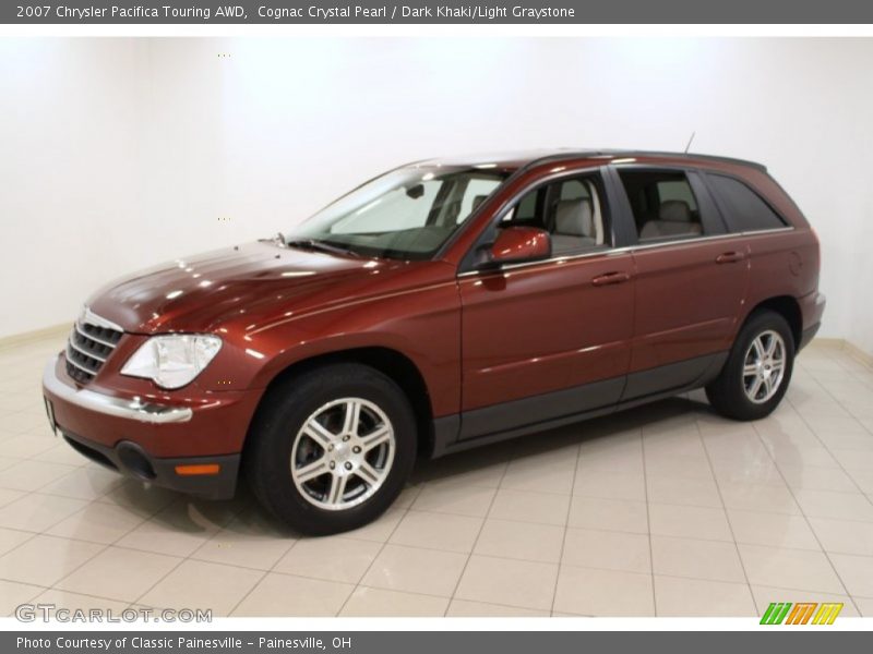 Cognac Crystal Pearl / Dark Khaki/Light Graystone 2007 Chrysler Pacifica Touring AWD