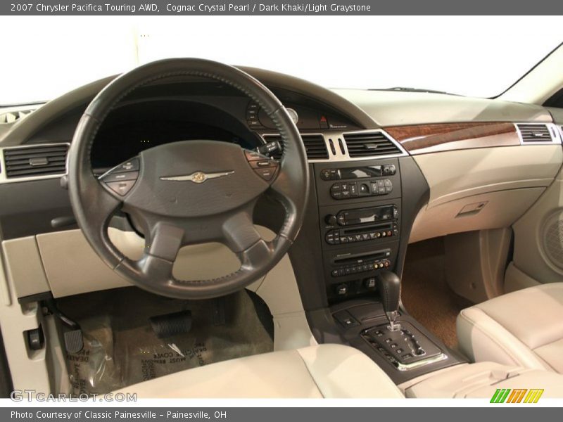Cognac Crystal Pearl / Dark Khaki/Light Graystone 2007 Chrysler Pacifica Touring AWD