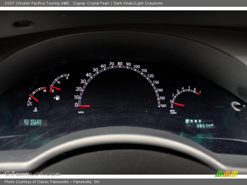 Cognac Crystal Pearl / Dark Khaki/Light Graystone 2007 Chrysler Pacifica Touring AWD