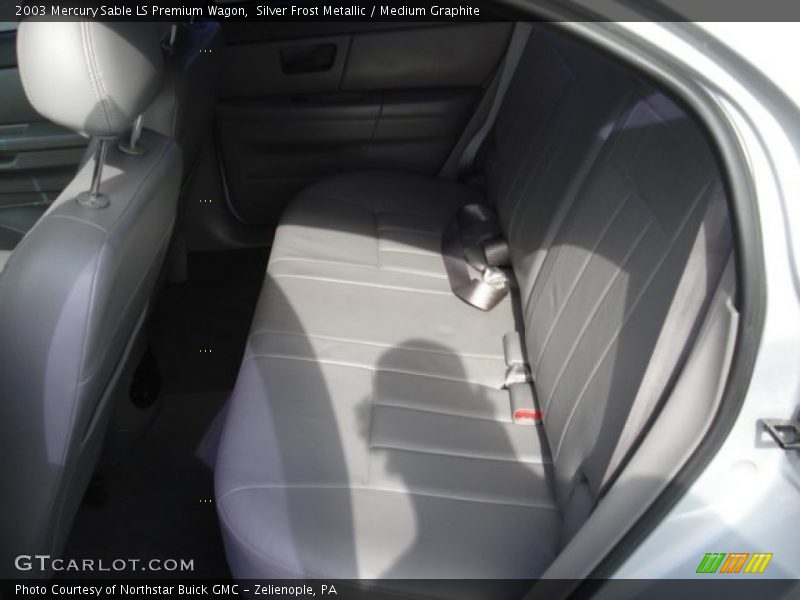 Silver Frost Metallic / Medium Graphite 2003 Mercury Sable LS Premium Wagon