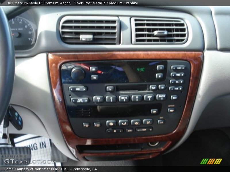 Silver Frost Metallic / Medium Graphite 2003 Mercury Sable LS Premium Wagon