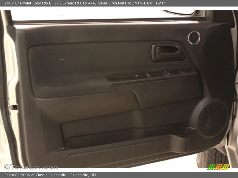 Silver Birch Metallic / Very Dark Pewter 2007 Chevrolet Colorado LT Z71 Extended Cab 4x4
