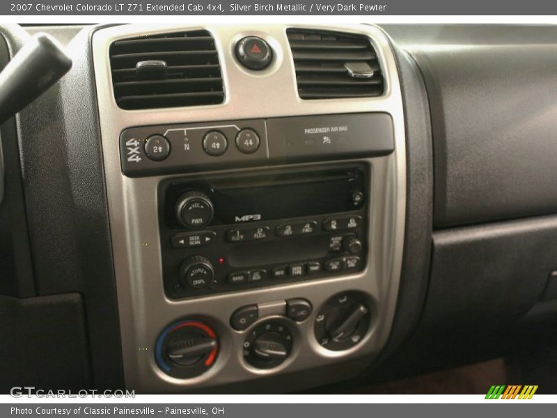 Silver Birch Metallic / Very Dark Pewter 2007 Chevrolet Colorado LT Z71 Extended Cab 4x4