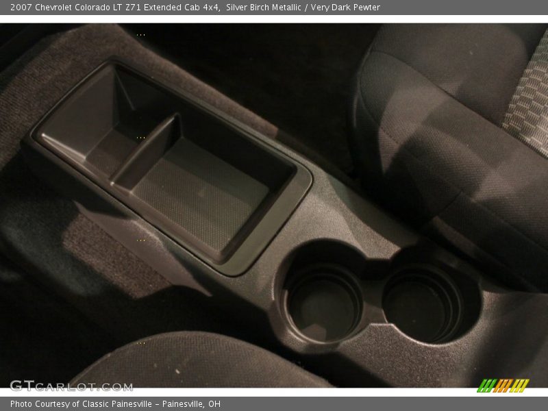 Silver Birch Metallic / Very Dark Pewter 2007 Chevrolet Colorado LT Z71 Extended Cab 4x4