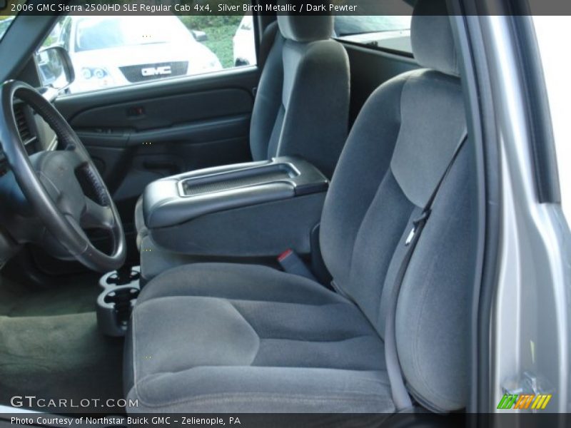 Silver Birch Metallic / Dark Pewter 2006 GMC Sierra 2500HD SLE Regular Cab 4x4