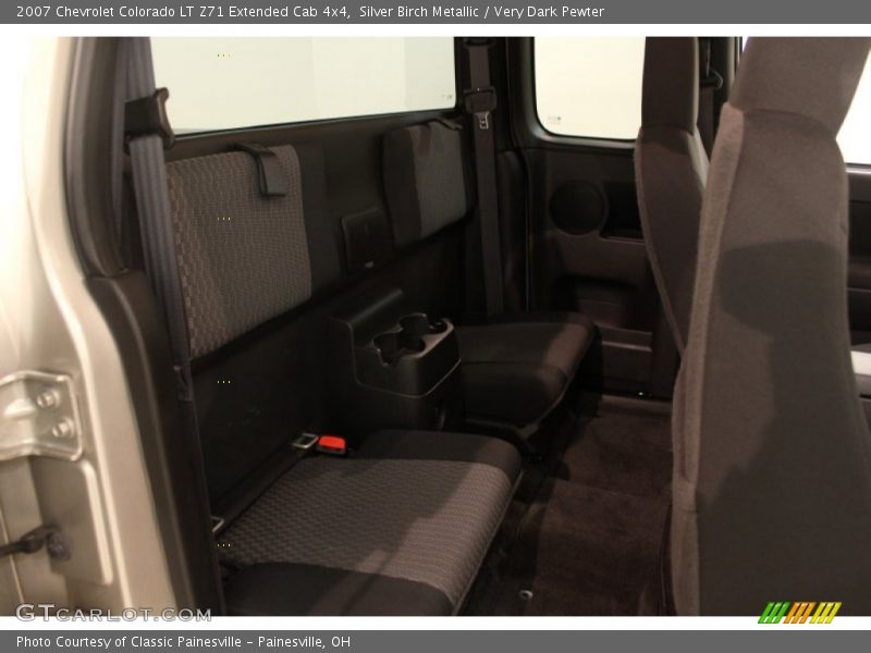 Silver Birch Metallic / Very Dark Pewter 2007 Chevrolet Colorado LT Z71 Extended Cab 4x4