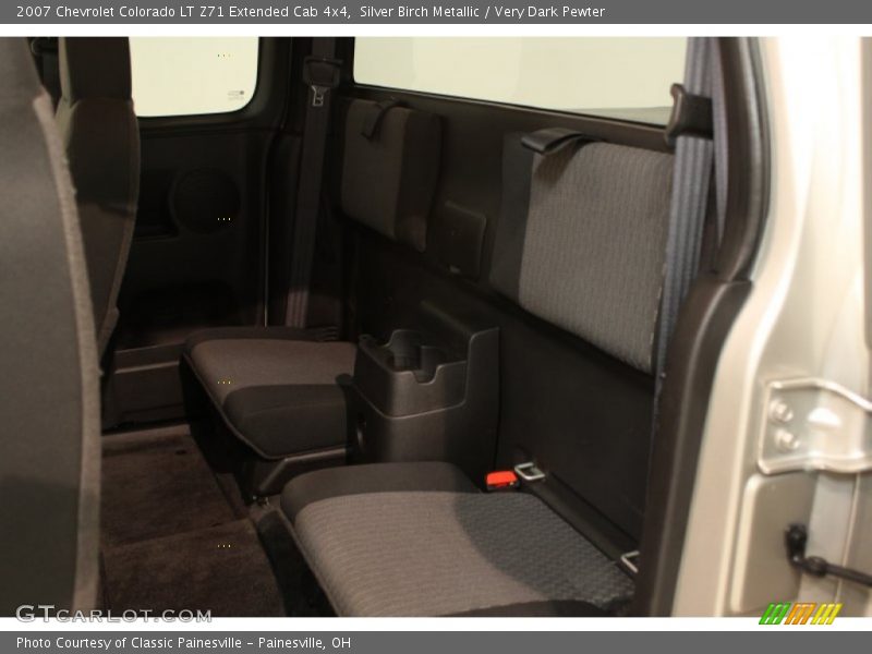 Silver Birch Metallic / Very Dark Pewter 2007 Chevrolet Colorado LT Z71 Extended Cab 4x4