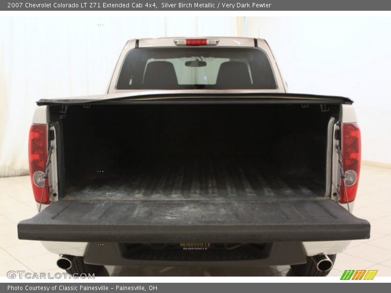 Silver Birch Metallic / Very Dark Pewter 2007 Chevrolet Colorado LT Z71 Extended Cab 4x4