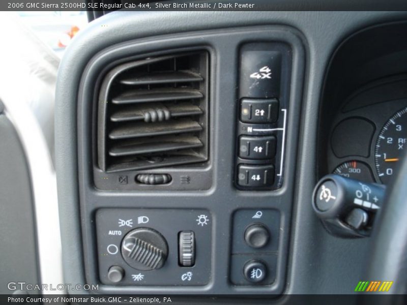 Silver Birch Metallic / Dark Pewter 2006 GMC Sierra 2500HD SLE Regular Cab 4x4
