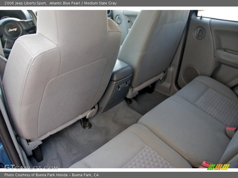 Atlantic Blue Pearl / Medium Slate Gray 2006 Jeep Liberty Sport