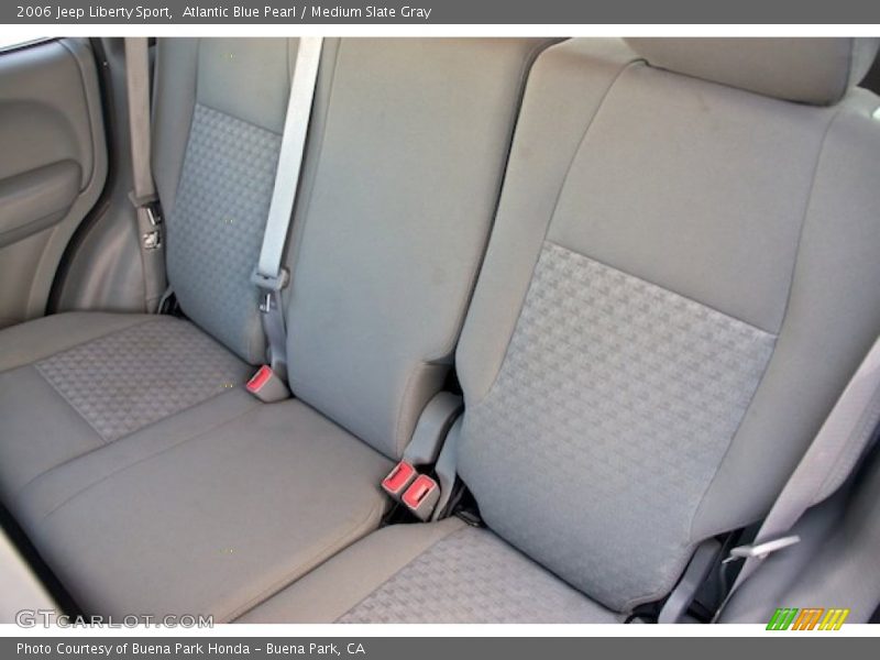 Atlantic Blue Pearl / Medium Slate Gray 2006 Jeep Liberty Sport