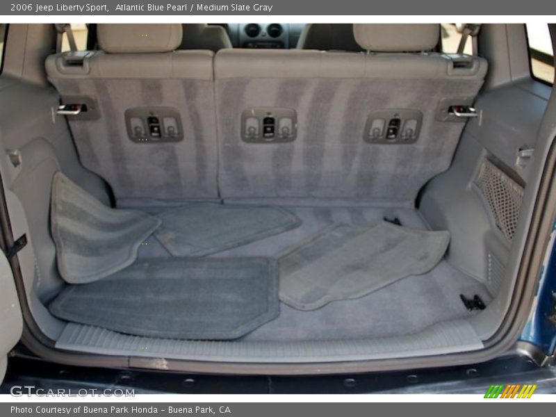 Atlantic Blue Pearl / Medium Slate Gray 2006 Jeep Liberty Sport