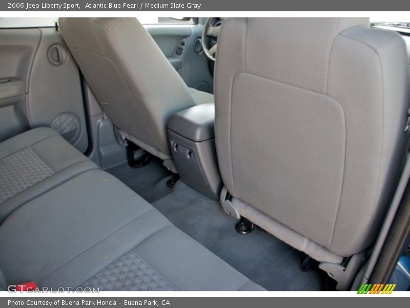 Atlantic Blue Pearl / Medium Slate Gray 2006 Jeep Liberty Sport
