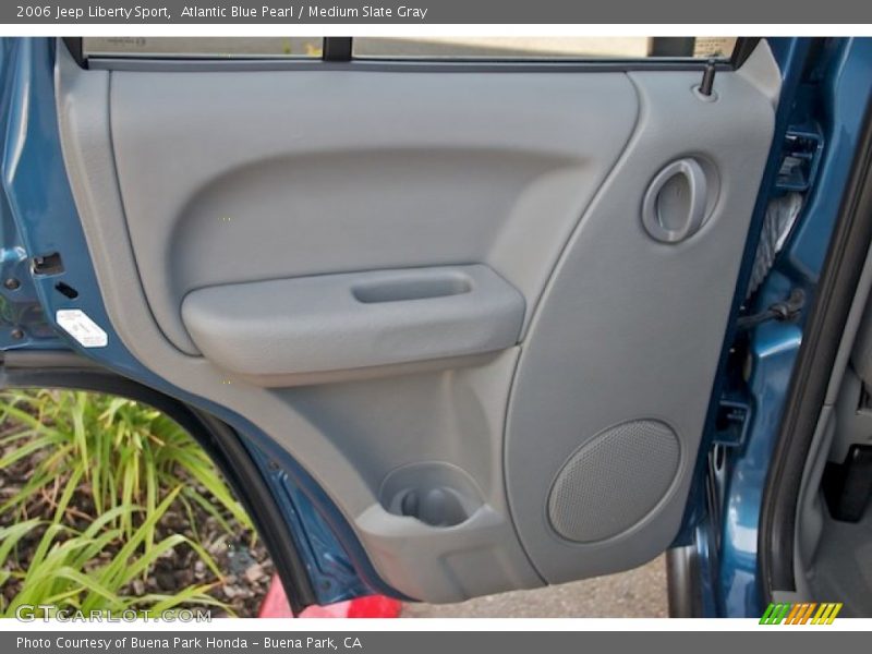 Atlantic Blue Pearl / Medium Slate Gray 2006 Jeep Liberty Sport
