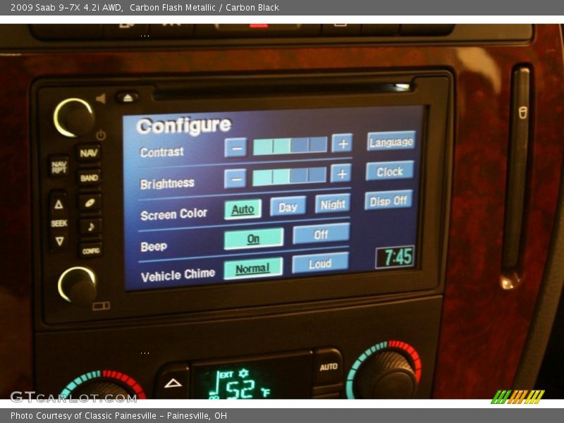 Carbon Flash Metallic / Carbon Black 2009 Saab 9-7X 4.2i AWD