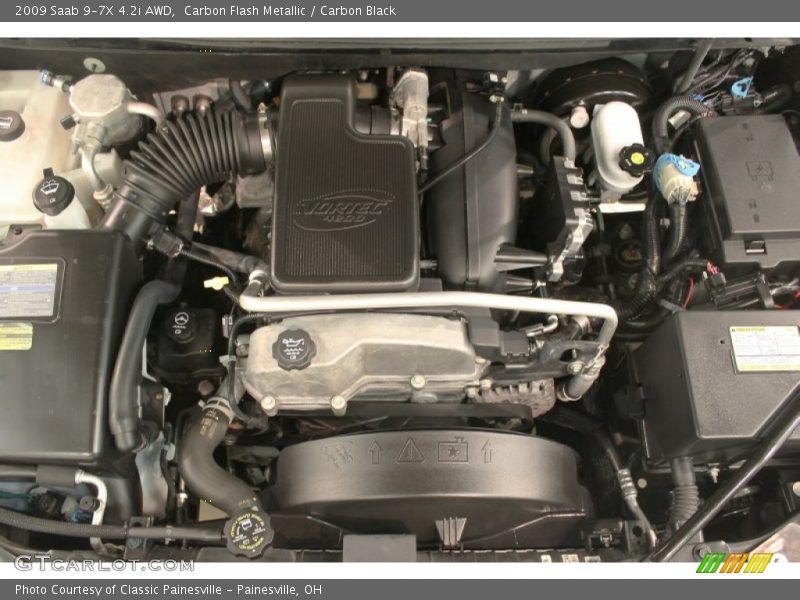 Carbon Flash Metallic / Carbon Black 2009 Saab 9-7X 4.2i AWD