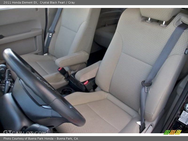 Crystal Black Pearl / Gray 2011 Honda Element EX