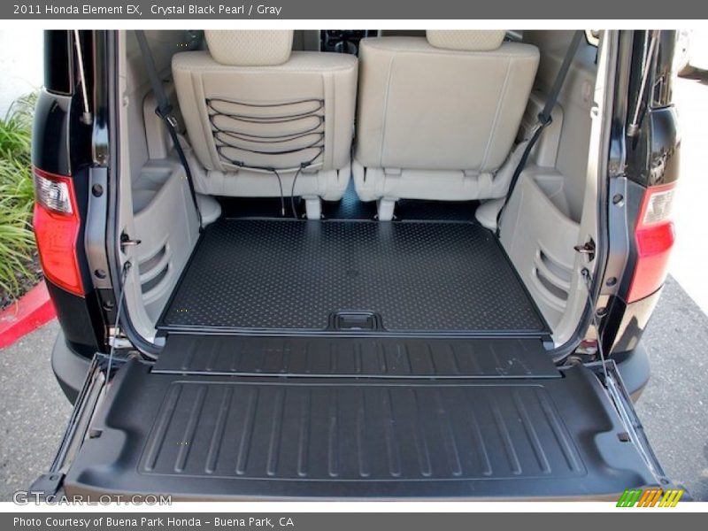 Crystal Black Pearl / Gray 2011 Honda Element EX