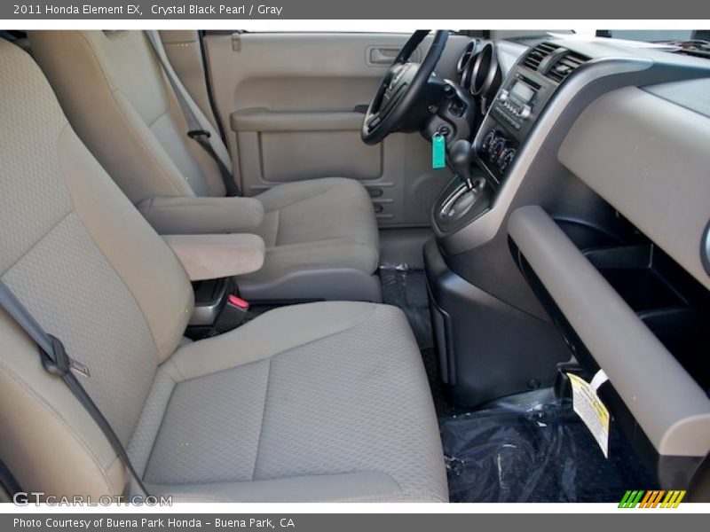 Crystal Black Pearl / Gray 2011 Honda Element EX
