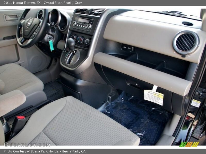Crystal Black Pearl / Gray 2011 Honda Element EX