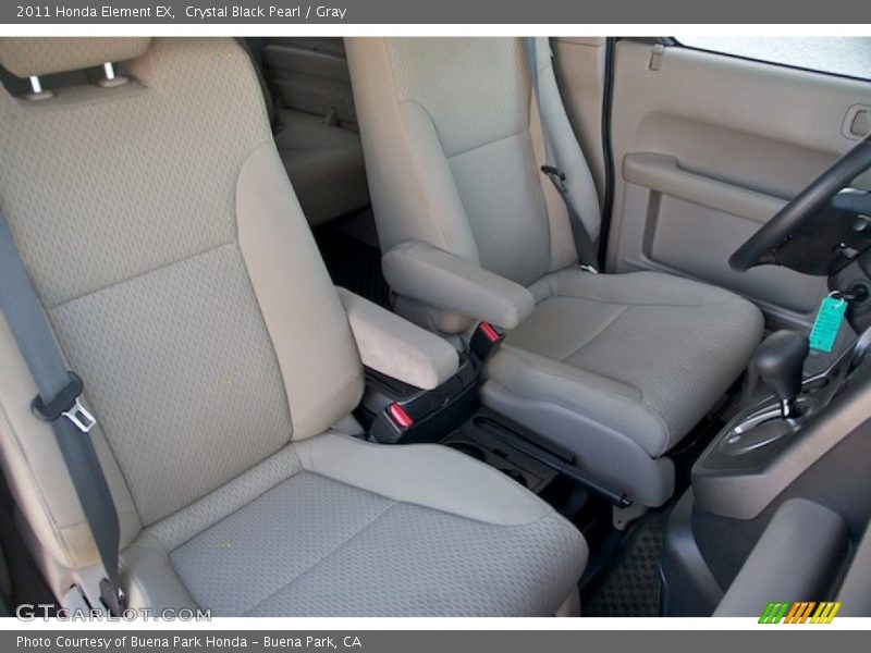 Crystal Black Pearl / Gray 2011 Honda Element EX