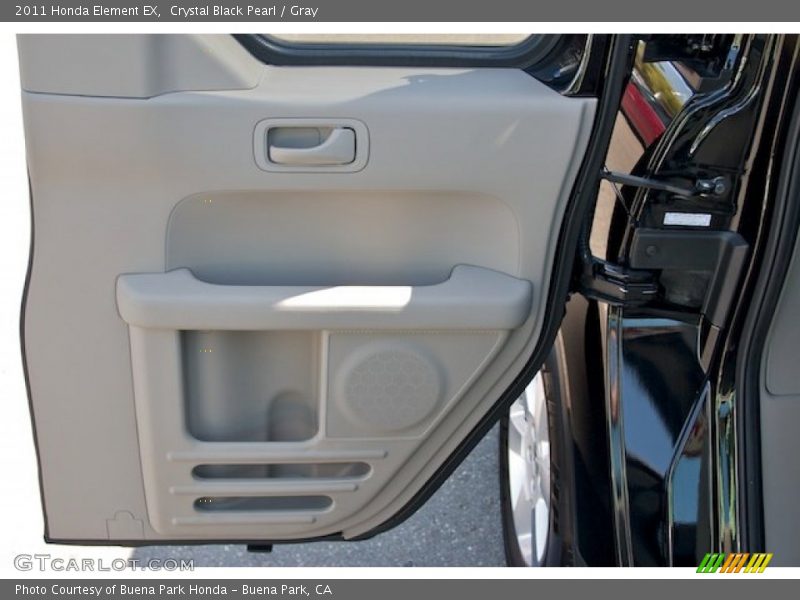 Crystal Black Pearl / Gray 2011 Honda Element EX