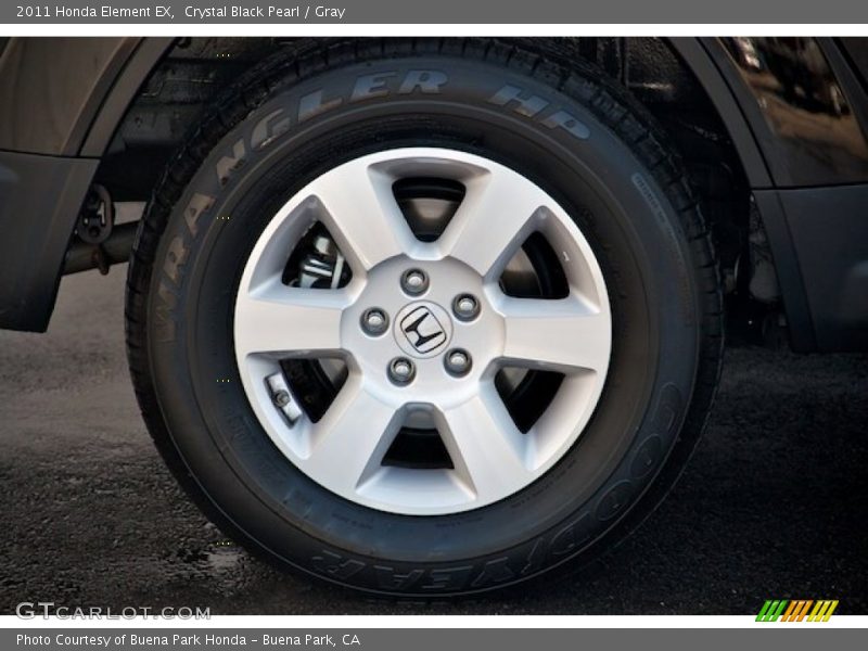 Crystal Black Pearl / Gray 2011 Honda Element EX