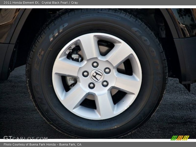 Crystal Black Pearl / Gray 2011 Honda Element EX