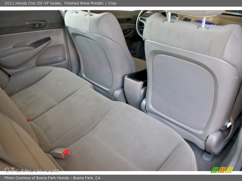 Polished Metal Metallic / Gray 2011 Honda Civic DX-VP Sedan