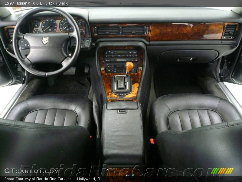 Black / Black 1997 Jaguar XJ XJ6 L