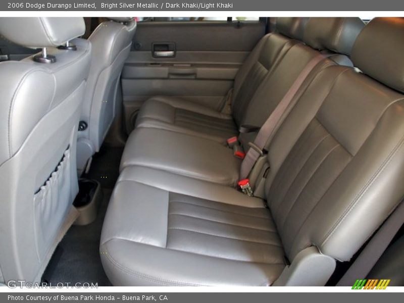 Bright Silver Metallic / Dark Khaki/Light Khaki 2006 Dodge Durango Limited