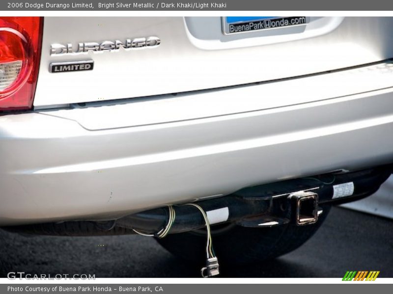 Bright Silver Metallic / Dark Khaki/Light Khaki 2006 Dodge Durango Limited