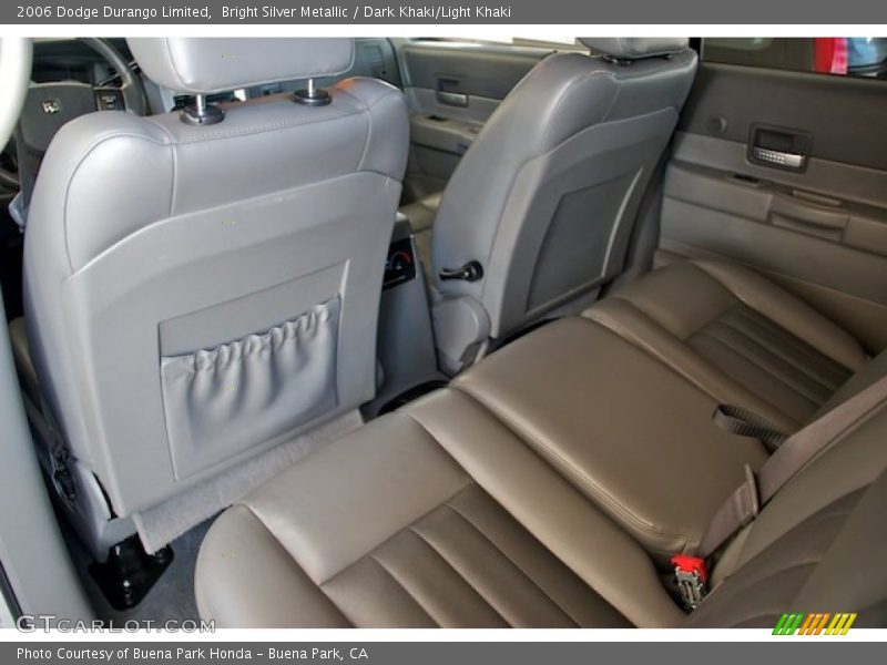 Bright Silver Metallic / Dark Khaki/Light Khaki 2006 Dodge Durango Limited