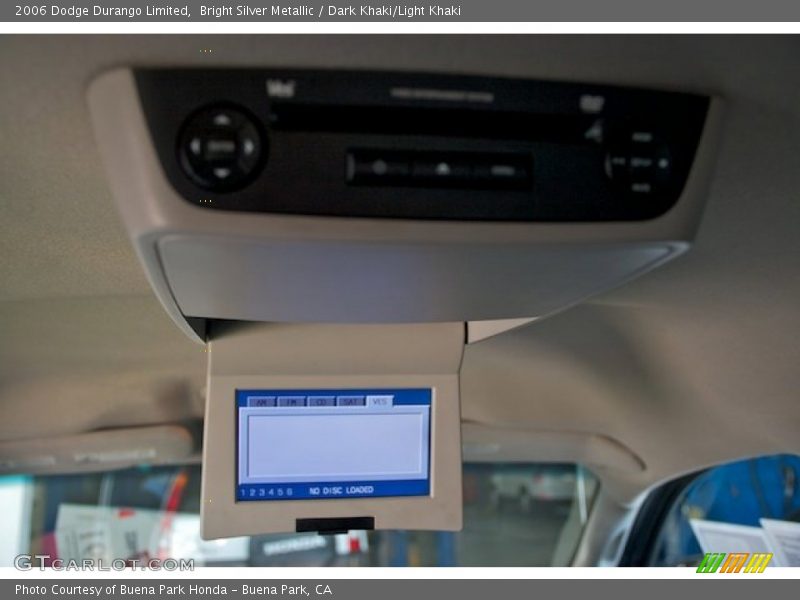 Bright Silver Metallic / Dark Khaki/Light Khaki 2006 Dodge Durango Limited