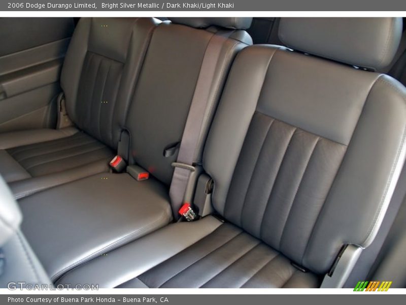 Bright Silver Metallic / Dark Khaki/Light Khaki 2006 Dodge Durango Limited