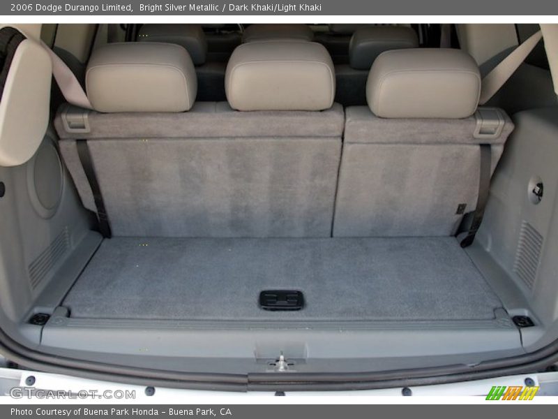 Bright Silver Metallic / Dark Khaki/Light Khaki 2006 Dodge Durango Limited