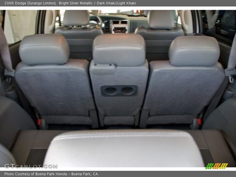 Bright Silver Metallic / Dark Khaki/Light Khaki 2006 Dodge Durango Limited
