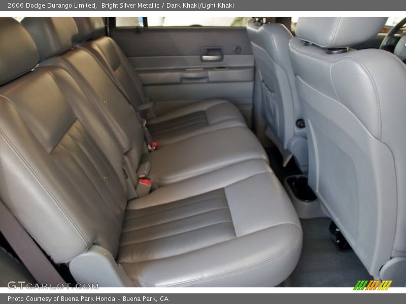 Bright Silver Metallic / Dark Khaki/Light Khaki 2006 Dodge Durango Limited