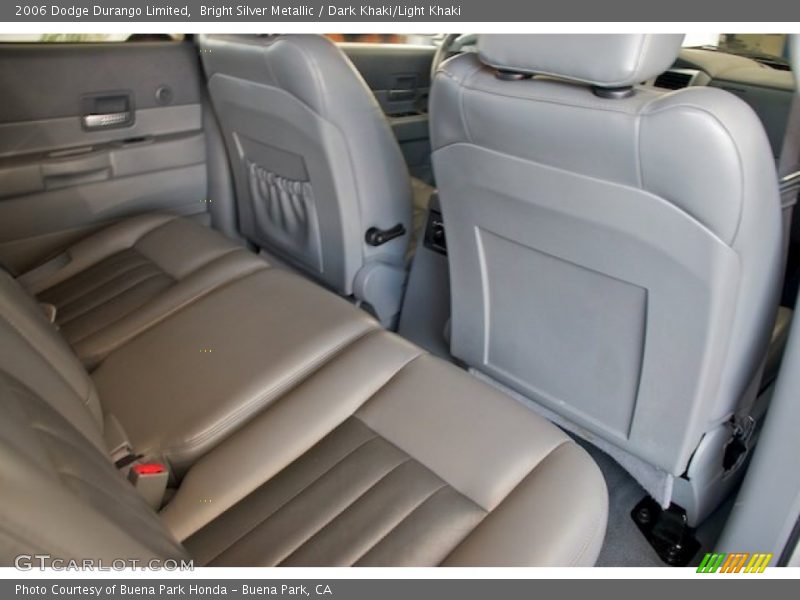 Bright Silver Metallic / Dark Khaki/Light Khaki 2006 Dodge Durango Limited