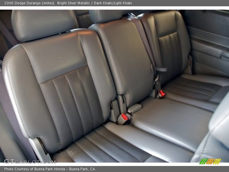 Bright Silver Metallic / Dark Khaki/Light Khaki 2006 Dodge Durango Limited