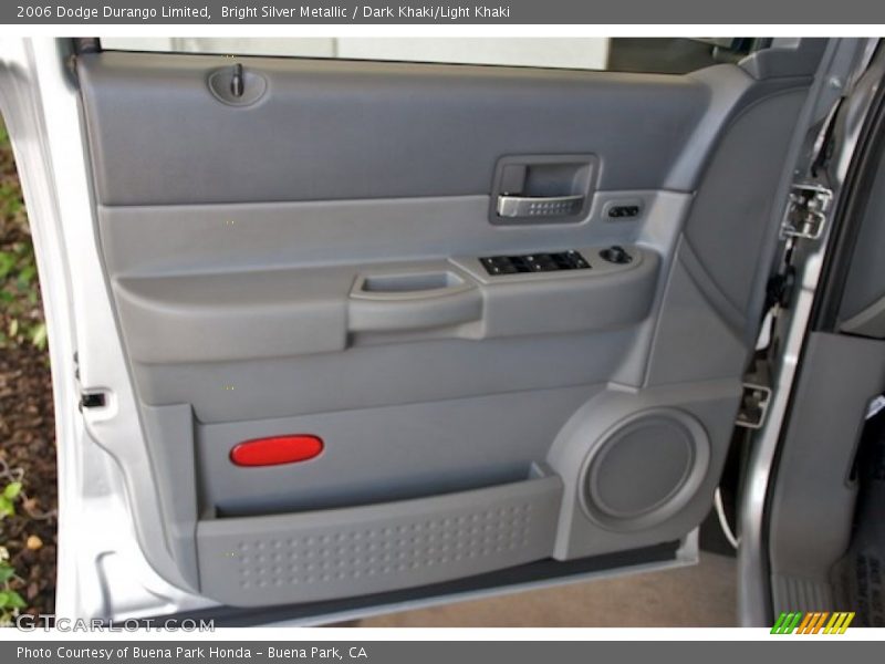 Bright Silver Metallic / Dark Khaki/Light Khaki 2006 Dodge Durango Limited