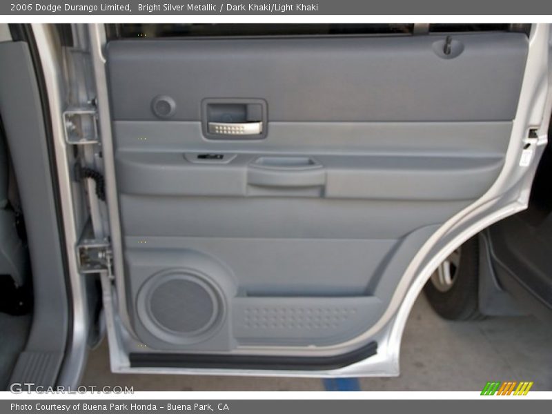Bright Silver Metallic / Dark Khaki/Light Khaki 2006 Dodge Durango Limited