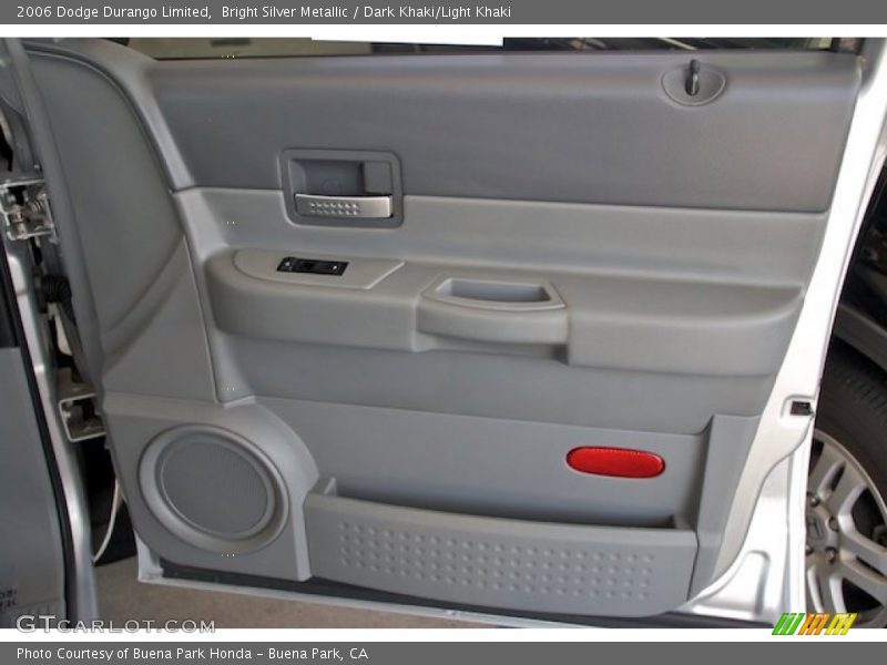 Bright Silver Metallic / Dark Khaki/Light Khaki 2006 Dodge Durango Limited
