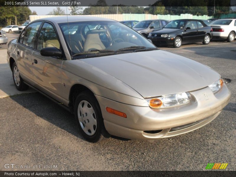 Gold / Tan 2001 Saturn S Series SL1 Sedan