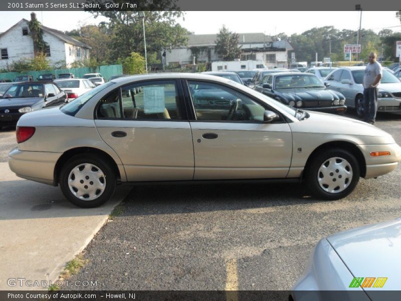 Gold / Tan 2001 Saturn S Series SL1 Sedan