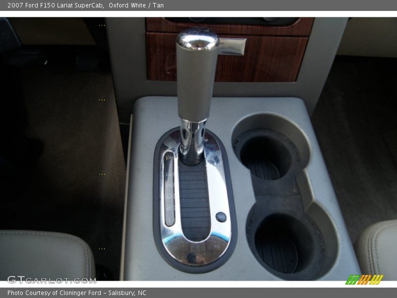 Oxford White / Tan 2007 Ford F150 Lariat SuperCab