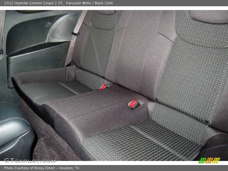 Karussell White / Black Cloth 2012 Hyundai Genesis Coupe 2.0T