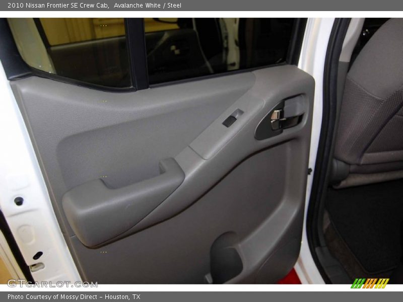 Avalanche White / Steel 2010 Nissan Frontier SE Crew Cab