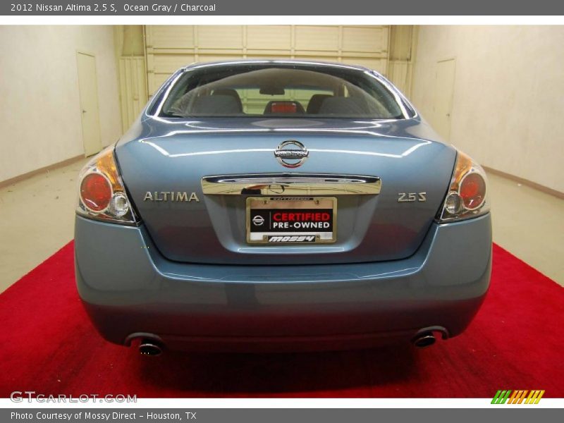 Ocean Gray / Charcoal 2012 Nissan Altima 2.5 S